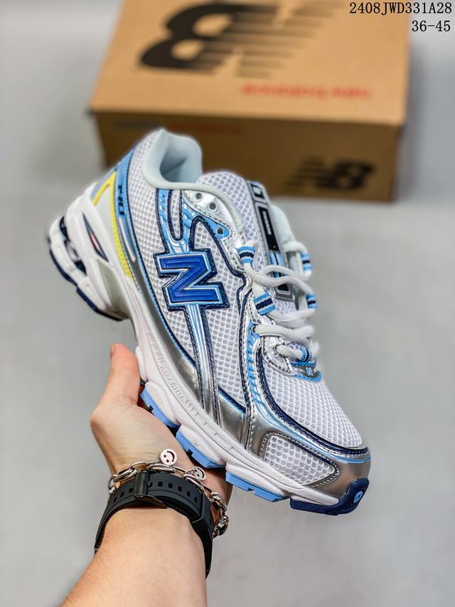 New Balance Mr740 Nb新百伦系列复古老爹风慢跑鞋！ 采用轻质牛剖革拼接透气网眼衬垫织物鞋面材质 T-Beam大底提供足步弓支撑 保持步态稳定#