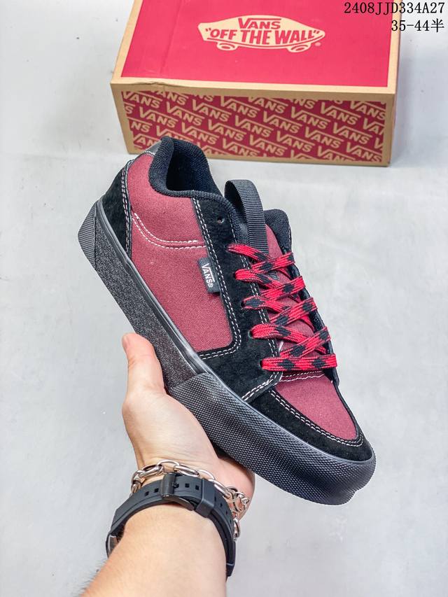 Vans Chukka Push “24年夏季新系列来袭”帆布鞋身透气休闲，还原了vans一开始的格！ 尺码：35 36 36.5 37 38 38.5 39