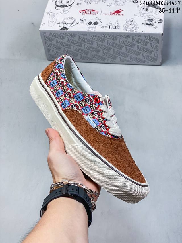 Vansxthe Monsters 联名系列 vans 携手香港艺术家龙家升，以其笔下the Monsters 系列绘本中的经典 Labubu 怪兽形象为设计灵