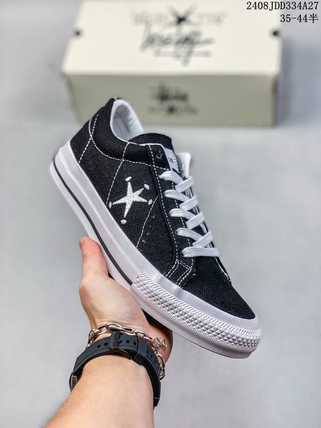 硫化工艺 木村 Stussy X Converse Chuck Taylor 斯图西全新联名鞋款 海外地区同步发售 美国潮牌 斯图西stussy与匡威联手打造的