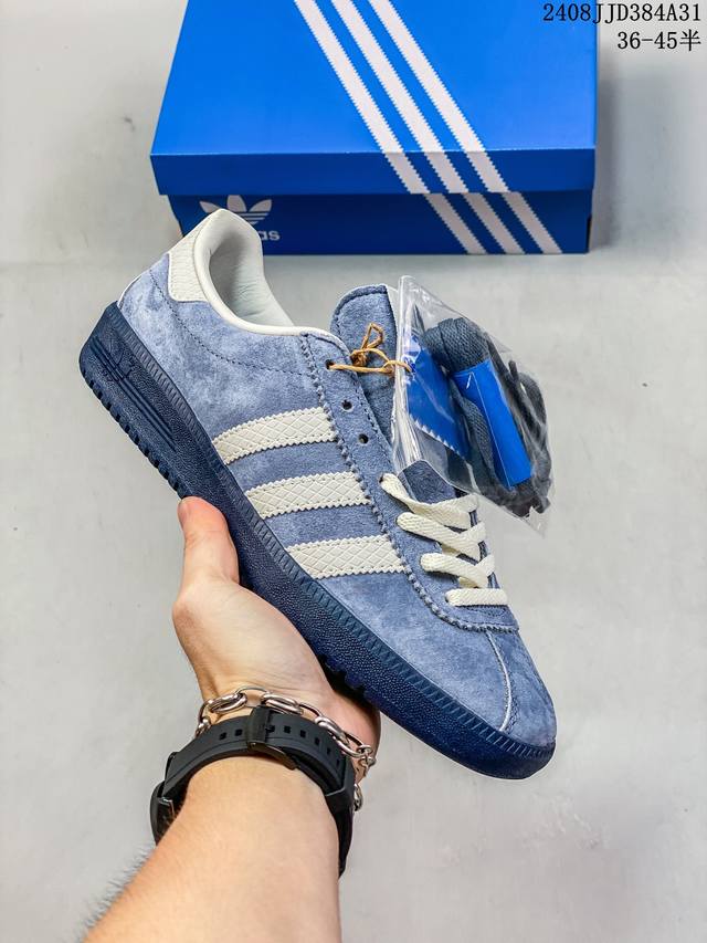 阿迪达斯 Adidas 德训鞋系列 清新 马卡龙 造型！阿迪达斯全新三叶草 Bermuda 运动板鞋悄悄上架！近期，Adidas Originals Bermu