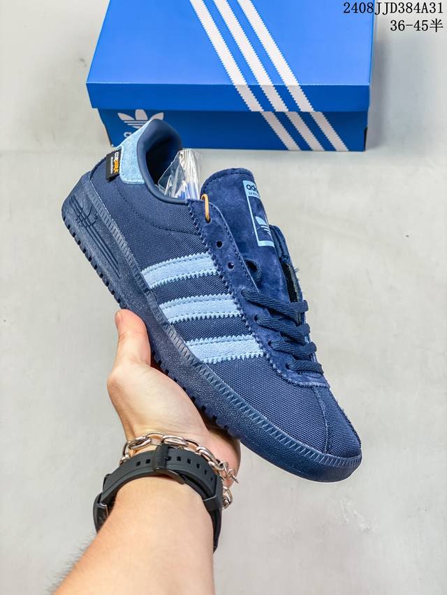 阿迪达斯 Adidas 德训鞋系列 清新 马卡龙 造型！阿迪达斯全新三叶草 Bermuda 运动板鞋悄悄上架！近期，Adidas Originals Bermu