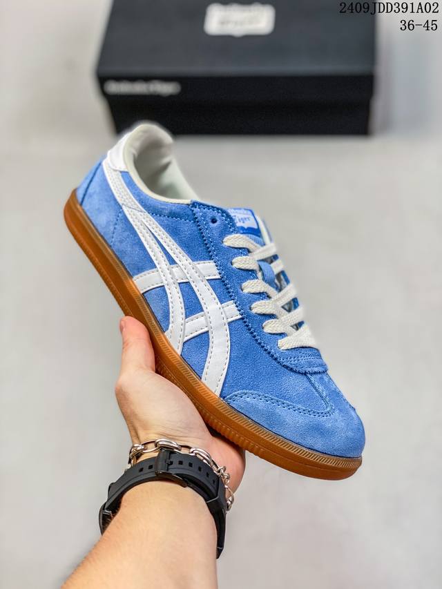 Asics 亚瑟士 男女鞋真标半码制 日产经典老牌-鬼塚虎 Onitsuka Tiger Mexico 66经典墨西哥系列复古经典百搭板鞋休闲运动鞋慢跑鞋。采用