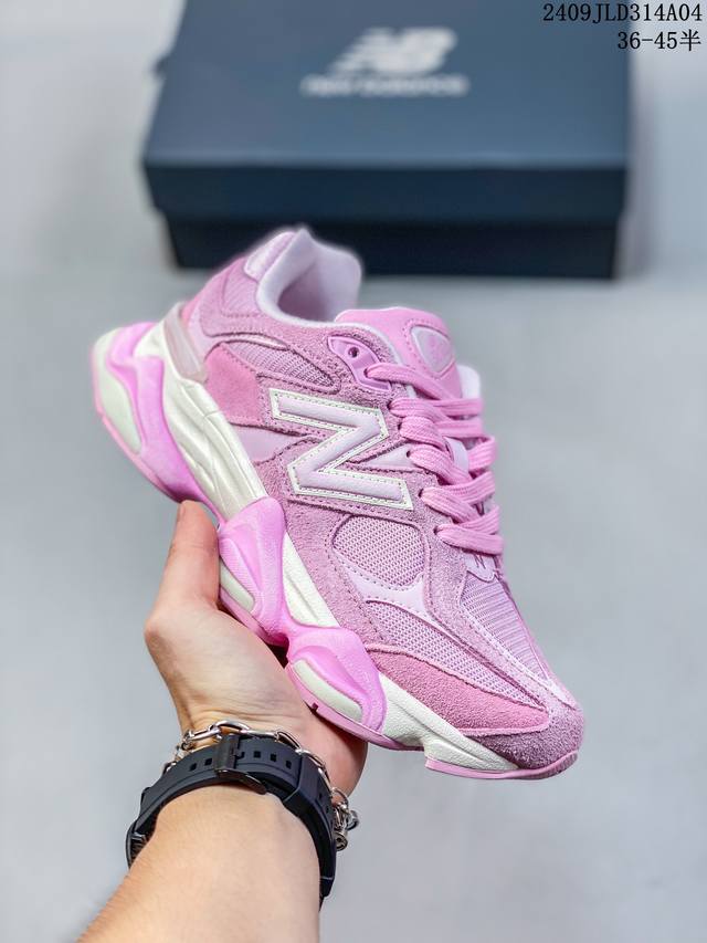 公司级new Balance 公司级版本 nb9060 联名款 复古休闲运动慢跑鞋 鞋款灵感源自设计师本人对夏日的怀日回忆。鞋面大身由空间双格及磨砂鞋面拼接而生