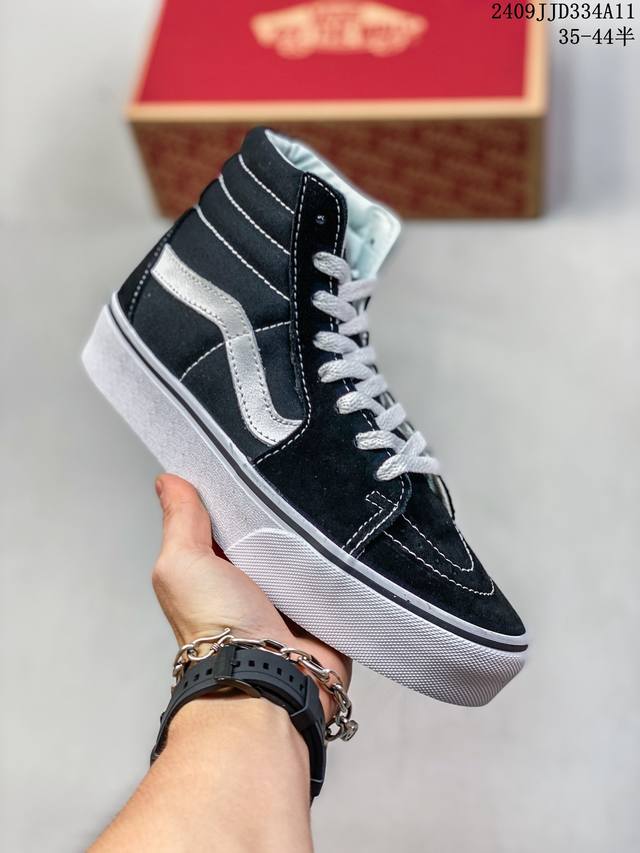 万斯vans Authentic 44Dx经典 厚底增高女鞋 低帮硫化滑板鞋复古aut高端硫化 休闲运动鞋鞋 码数：35-44 硫化 09Jjd334A11