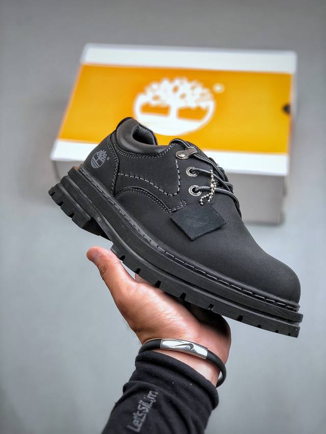 新货#Timberland 天伯伦 添柏岚经典款 24Ss新款低帮 经典再造 全新升级 广东大厂品质 原盒原包装 面料采用意大利顶级磨砂牛皮 搭配防臭防腐真皮乳