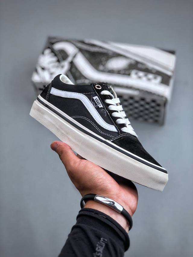 Palace X Vans Old Skool 休闲时尚 低帮 板鞋 男女同款 黑色 货号:Vnoa5Krxba2 尺码:35 -44 半