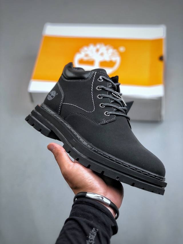 新货#Timberland 天伯伦 添柏岚经典款 24Ss新款中帮 经典再造 全新升级 广东大厂品质 原盒原包装 面料采用意大利顶级磨砂牛皮 搭配防臭防腐真皮乳