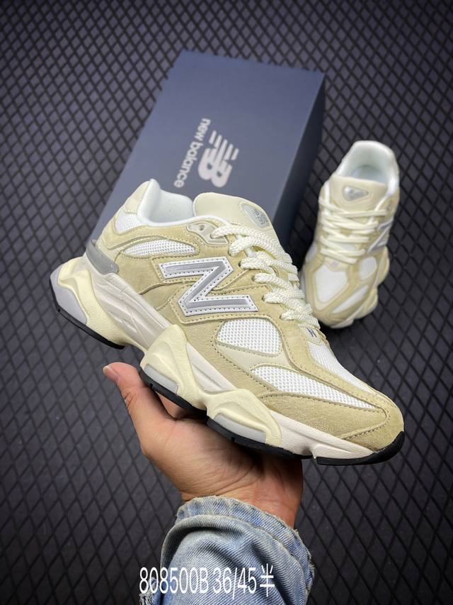 Joe Freshgoods X New Balance Nb9060 联名款 复古休闲运动慢跑鞋 #鞋款灵感源自设计师本人对夏日的怀日回忆。鞋面大身由空间双格