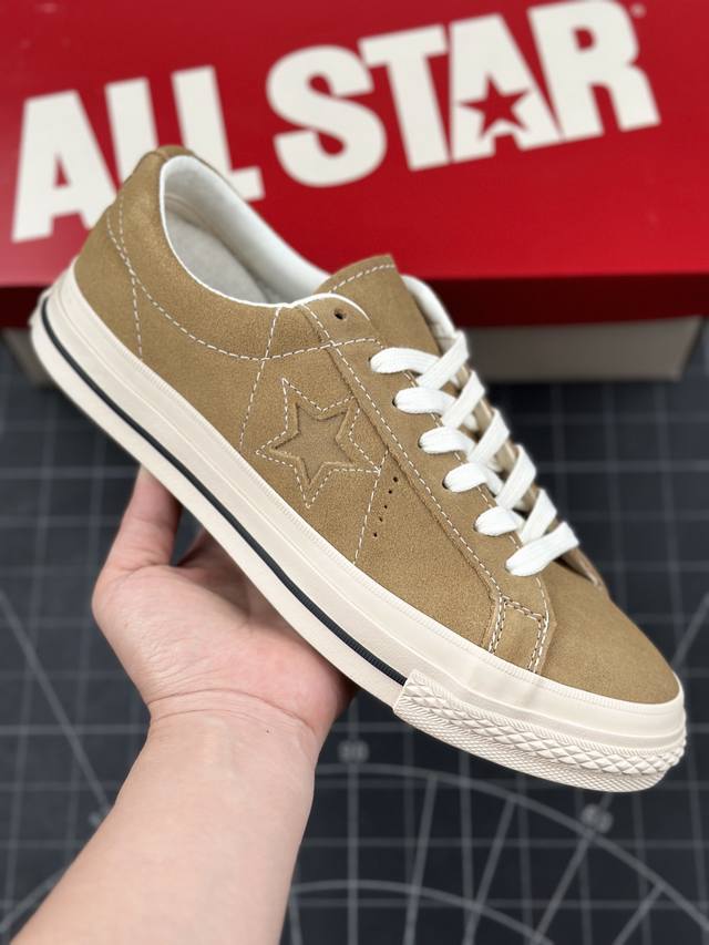 核心私 madness X Converse One Star J Suede 日产新作 匡威余文乐联名 高级软嫩麂皮 鞋舌增加了联名细节 附赠一副棕色皮质鞋带