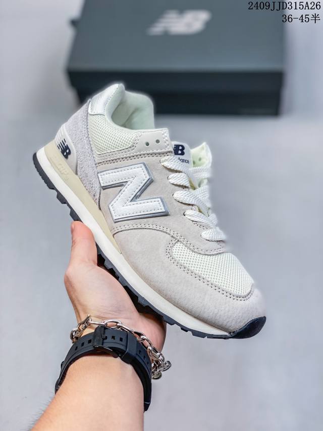 Nb新百伦new Balance U574 低帮复古休闲运动慢跑鞋 公司级版本 采用猪巴革组合网织物鞋面材质 全新4层组合独立私模大底 全新574升级版来啦 官