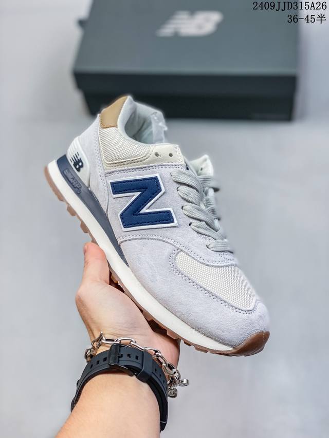 Nb新百伦new Balance U574 低帮复古休闲运动慢跑鞋 公司级版本 采用猪巴革组合网织物鞋面材质 全新4层组合独立私模大底 全新574升级版来啦 官