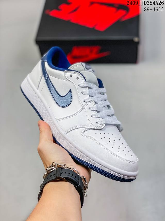 真标半码 耐克nike Air Jordan 1 Low Aj1乔丹一代低帮经典复古文化休闲运动篮球鞋 09Jjd384A26