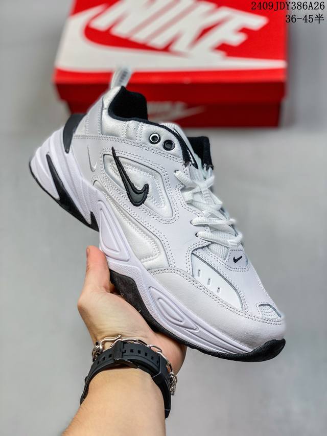 真标nike M2K Tekno耐克复古潮流百搭休闲运动旅游老爹鞋 货号:Ao3108-005 尺码:36 36.5 37.5 38 38.5 39 40 40