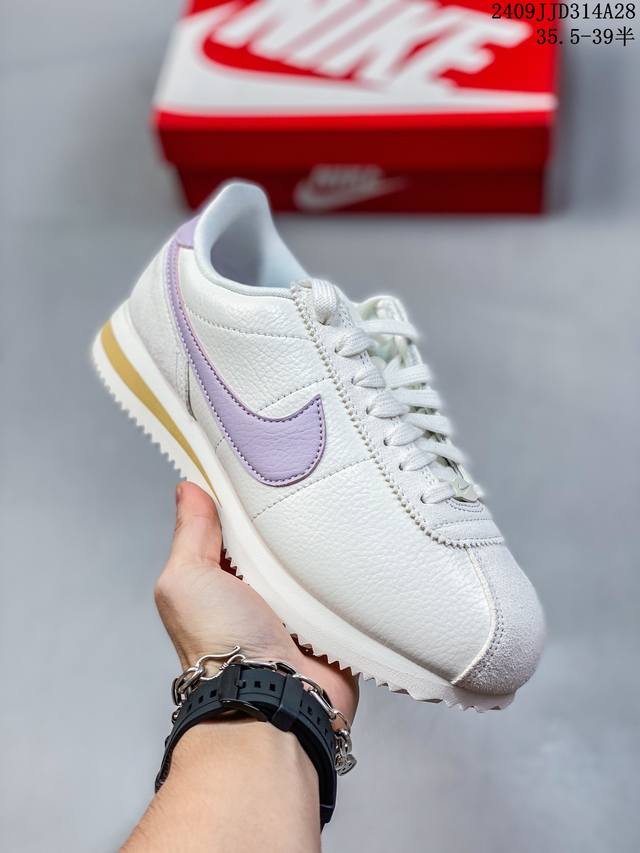 公司级nike Classic Cortez 耐克经典轻便舒适男子阿甘鞋休闲跑步鞋运动鞋 纯粹而执着的精神 使得cortez种在了一代人的心里 无论是否喜欢它复