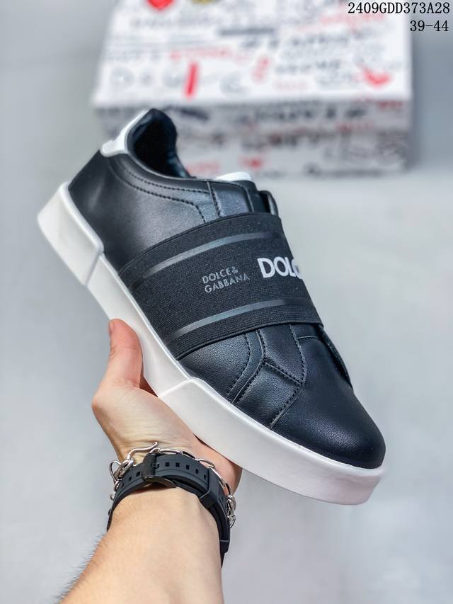 公司级dolce&Gabbana小牛皮 舒适百搭 日常时尚 低帮 板鞋 尺码:39-44 09Gdd373A28