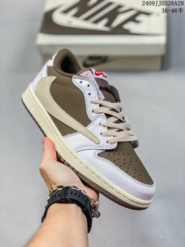 真标 耐克 Nike Air Jordan 1 Low Og Sp Military Blue Aj1乔1 倒勾 低帮篮球鞋 Aj1 乔丹1代 Aj1 乔1 反