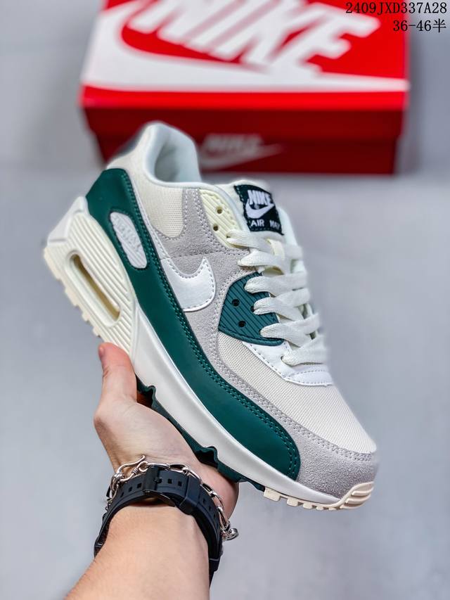 公司级nike Air Max 90初代系列低帮复古气垫百搭休闲运动慢跑鞋 货号:Fb9658-002 尺码:36 36.5 37.5 38 38.5 39 4