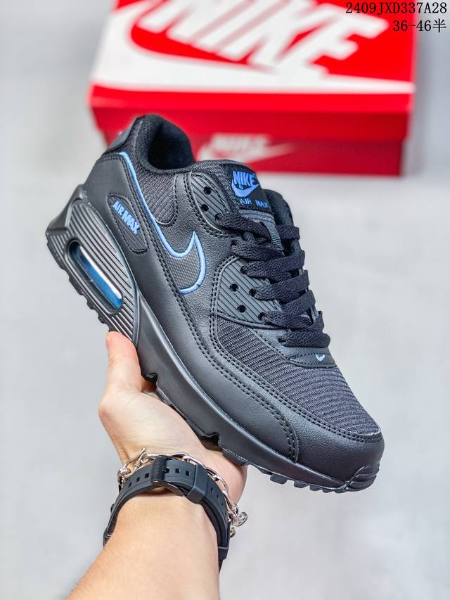 公司级nike Air Max 90初代系列低帮复古气垫百搭休闲运动慢跑鞋 货号:Fb9658-002 尺码:36 36.5 37.5 38 38.5 39 4