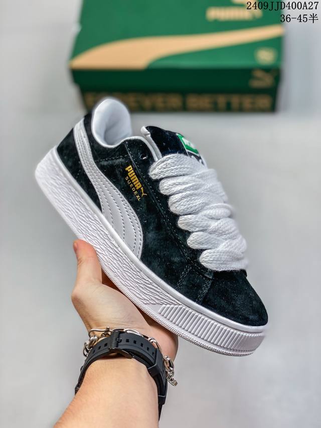 Puma Suede Xl复古单品 彪马 防滑耐磨低帮德训板鞋 货号:395205 08 编码：09Jjd400A27 Size:36～41半