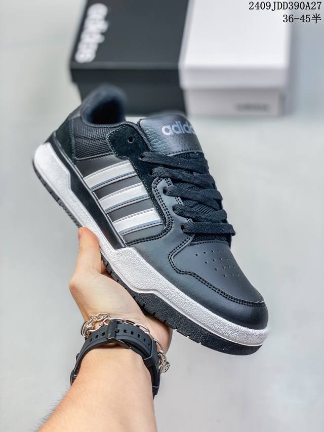 Adidas阿迪达斯生活 Neo Entrap Low追赶系列轻便休闲运动百搭板鞋 尺码：36-45半 编码：09Jdd390A27