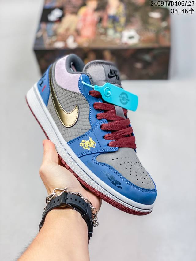 公司级nike Dunk Low 黑神话悟空 祥云龙纹 复古百搭 低帮板鞋男女球鞋 高端定制 原装头层材料 用料绝不含糊 独家版型蒸餾加工帶來的是更好的视觉和脚