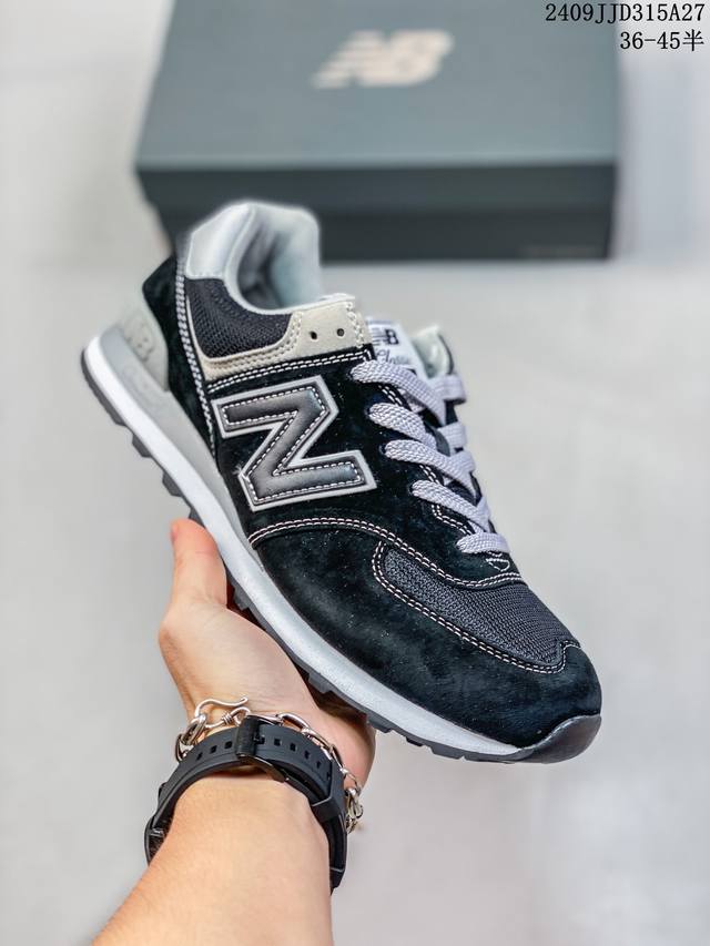 Dt纯原 Nb新百伦new Balance Ml574经典复古休闲运动慢跑鞋 货号：Ml574Evn 长青之王”荣耀回归 原档案开发开发纸版楦型 原装4层组合独