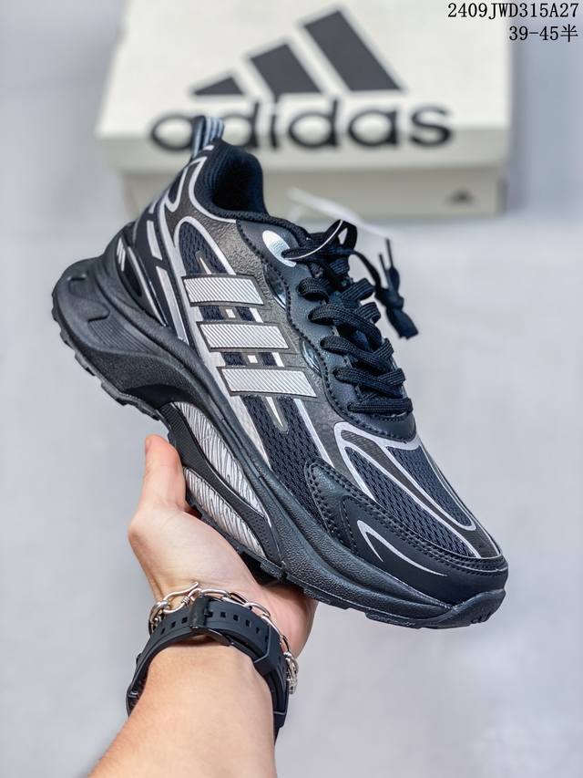 Adidas Mts O舒适百搭防滑耐磨低帮跑步鞋 男女同款 白黑黄，上脚很舒服，抓地力强，设计时尚，缓震出色，透气性时间长 有增高效果， 防滑 09Jwd31