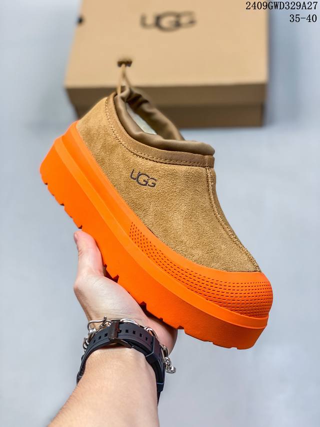 新货ugg 2024秋冬新品,机能撞色王一博代言热门大爆款！包头套脚低帮 进口隆丰一级羊皮毛一体 代购专供品质 高弹modern中底 外置防滑大底 套脚抽绳设计