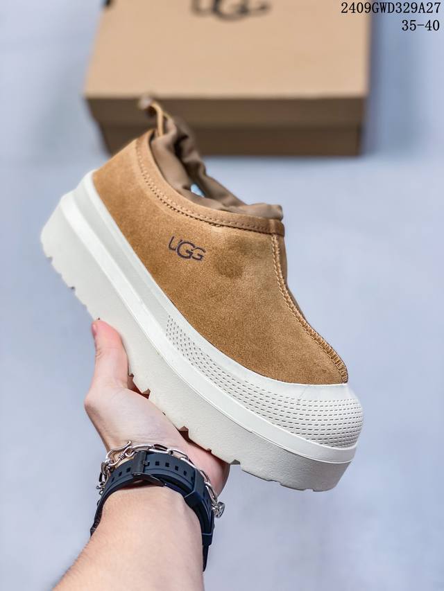 新货ugg 2024秋冬新品,机能撞色王一博代言热门大爆款！包头套脚低帮 进口隆丰一级羊皮毛一体 代购专供品质 高弹modern中底 外置防滑大底 套脚抽绳设计