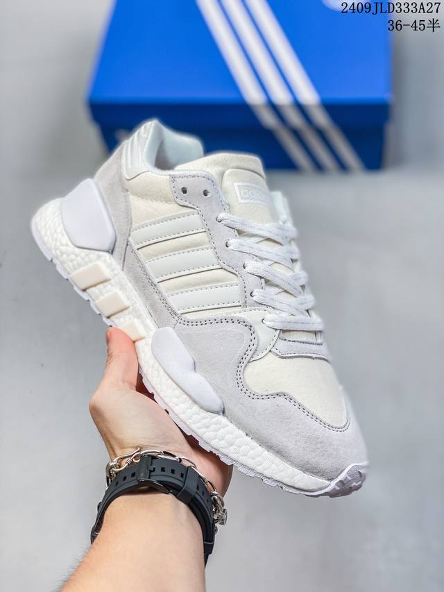 真标带半码 Ad Zx930 X Eqt Never Made Pack 阿迪复古休闲鞋 采用boost中底和复古的猪八革鞋面搭配 复古潮流风完美诠释尺码36-