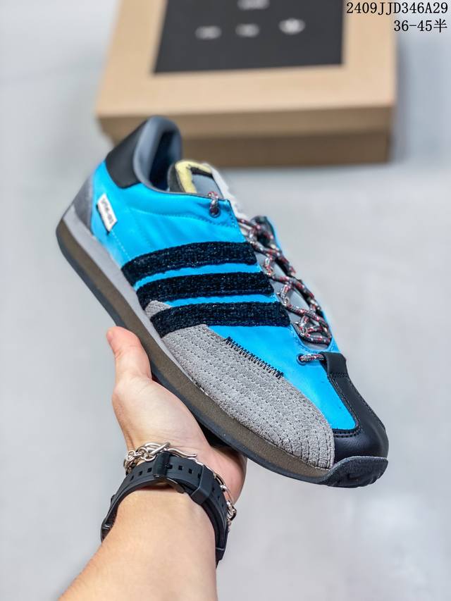 公司级阿迪达斯三叶草adidas Originals Samba Vegan Og”Spd”足球风百搭低帮休闲运动板鞋 尺码:35 36 36.5 37 38