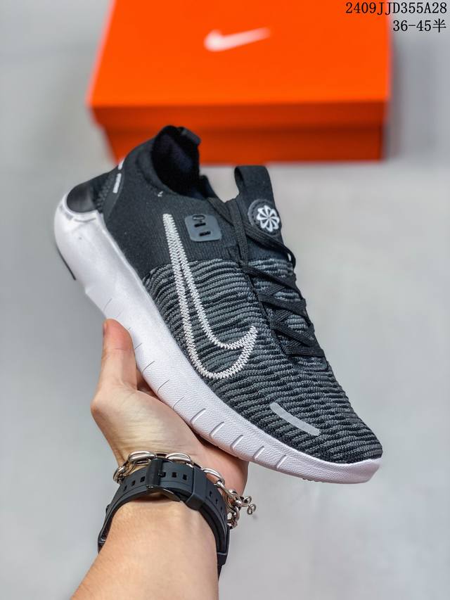 耐克nike Free Rn 3.0 Fk Next Nature Se 环保材料赤足轻盈慢跑宝 Fb1276 002 码数：36 36.5 37.5 38 3