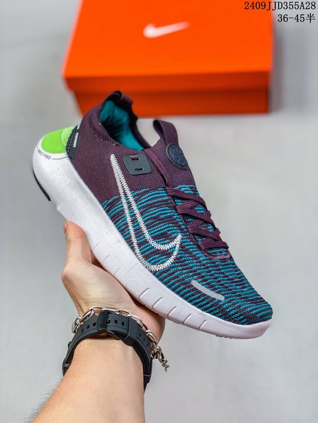 耐克nike Free Rn 3.0 Fk Next Nature Se 环保材料赤足轻盈慢跑宝 Fb1276 002 码数：36 36.5 37.5 38 3