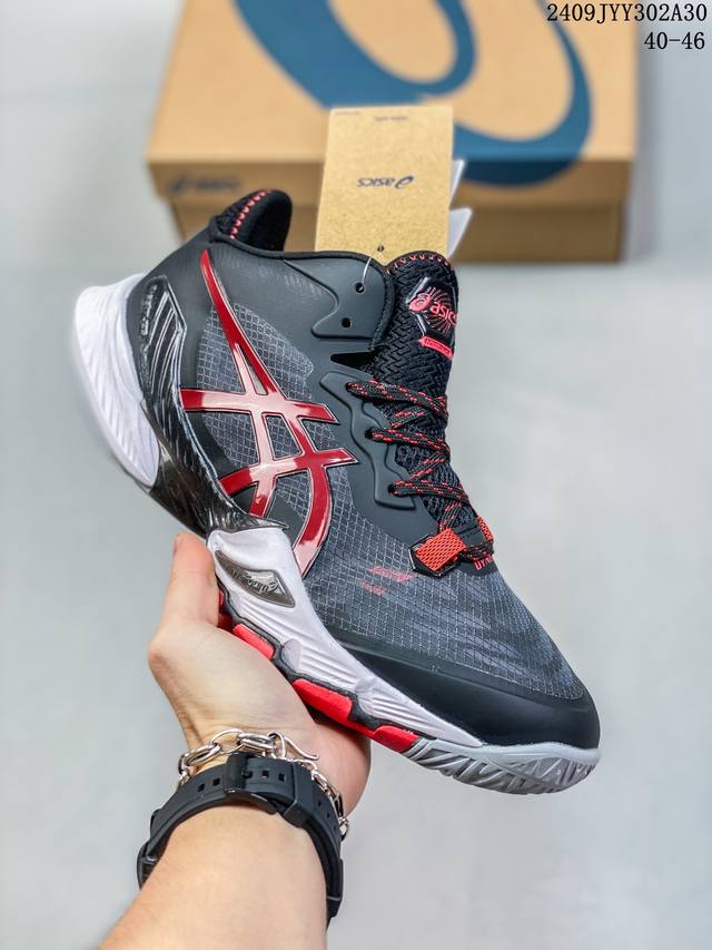 Asics亚瑟士metarise 3%专业排球鞋男鞋 西田有志 1A058-100 尺码40-46 编码：09Jyy302A30