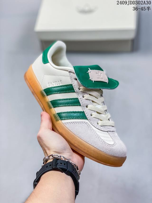 Adidas Gazelle Xfoot Industry阿迪德训复古t头休闲运动鞋 尺码：36-45半 编码：09Jdd302A30