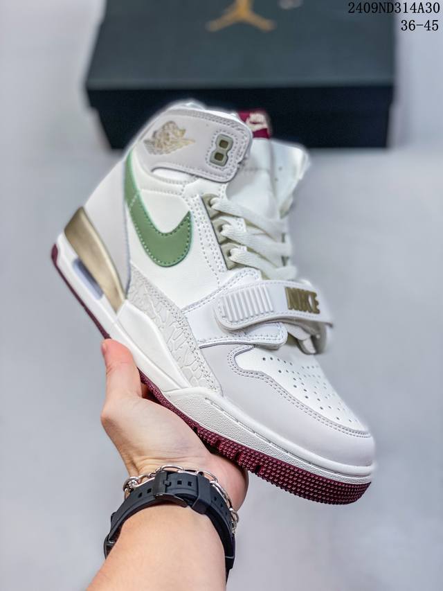 福利特价nike耐克2024Air Jordan Legacy 312 中高帮篮球鞋fz 47-120 尺码：36-45 09Nd314A30