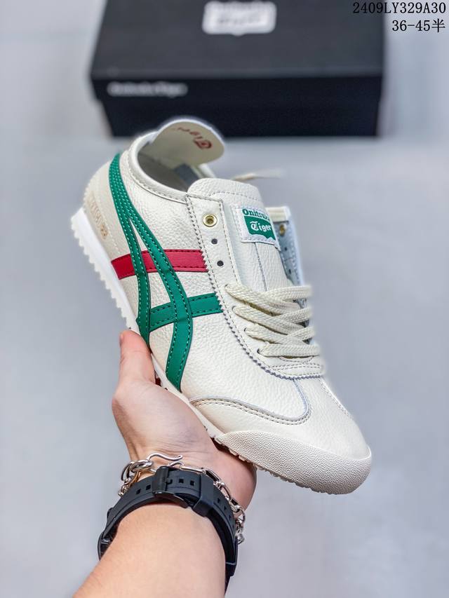 公司级onitsuka Tiger Nippon Made 鬼冢虎手工鞋系列 最高版本mexico 66 Deluxe メキシコ 66 デラックス独家！同步官方