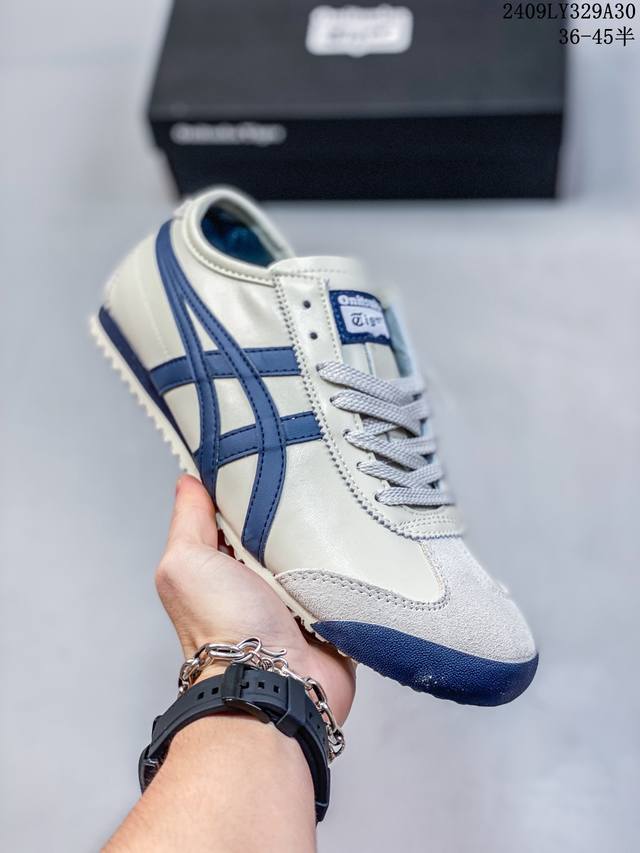 公司级onitsuka Tiger Nippon Made 鬼冢虎手工鞋系列 最高版本mexico 66 Deluxe メキシコ 66 デラックス独家！同步官方