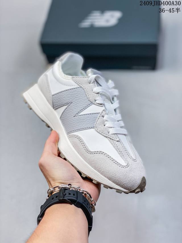 Nb新百伦new Balance Ms327系列复古休闲运动慢跑鞋。 货号ws327Kg 全新 New Balance 327 系列，以更纯粹的复古风格设计打造