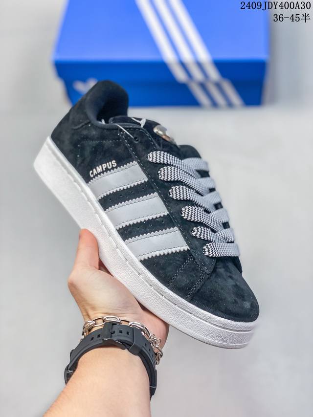 真标阿迪达斯adidas Bad Bubby Campus 学院系列 面包风经典复古低帮百搭休闲运动板鞋 货号:Ld3171 Size:36～45半 09Jdy