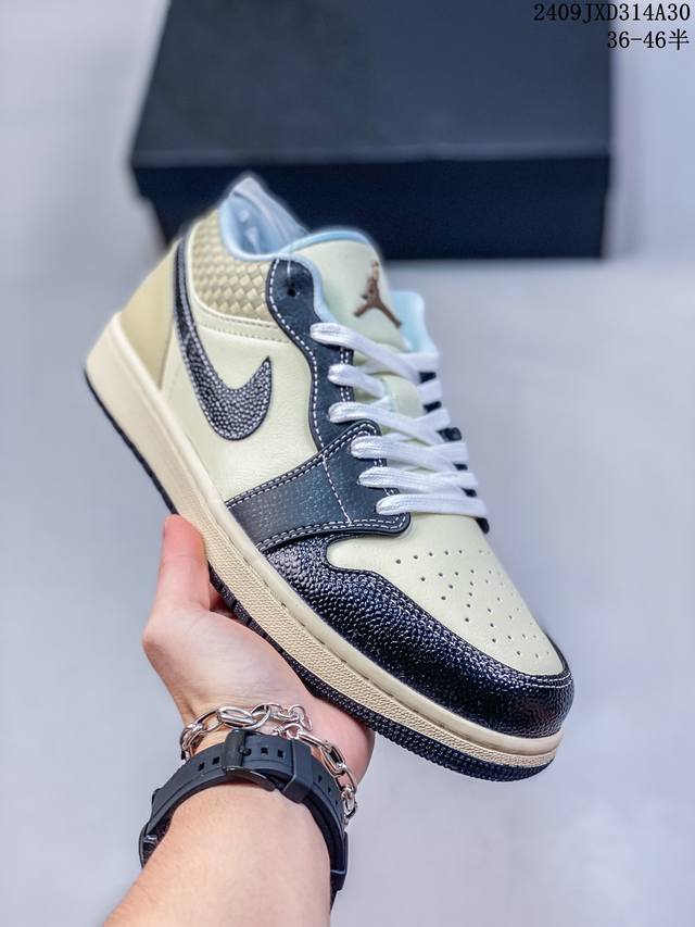 头层公司级真标带半码！ 耐克nike Air Jordan 1 Mid“ Aj1 乔1代 乔丹一代低帮系列经典复古文化休闲运动篮球鞋采用头层皮与牛剖革鞋面材质#