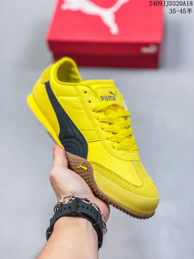 Puma Bella Ut Leather 彪马复古休闲跑步鞋 牛皮材质 真标带半码 尺码：35～45 带半码 编号：09Jjd320A18