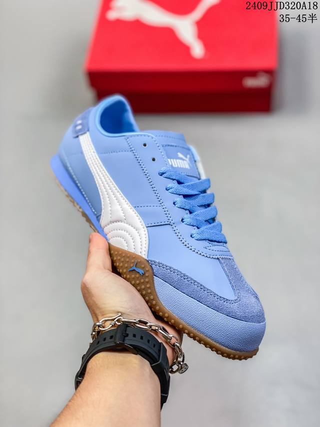 Puma Bella Ut Leather 彪马复古休闲跑步鞋 牛皮材质 真标带半码 尺码：35～45 带半码 编号：09Jjd320A18