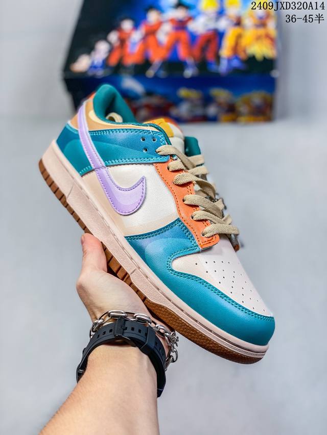 耐克 Dunk七龙珠 高端定制 公司级 Nike Sb Dunk Low 七龙珠 系列主人公“贝吉塔”联名配色 低帮休闲运动滑板板鞋 大厂纯原品质出货 纯正版型