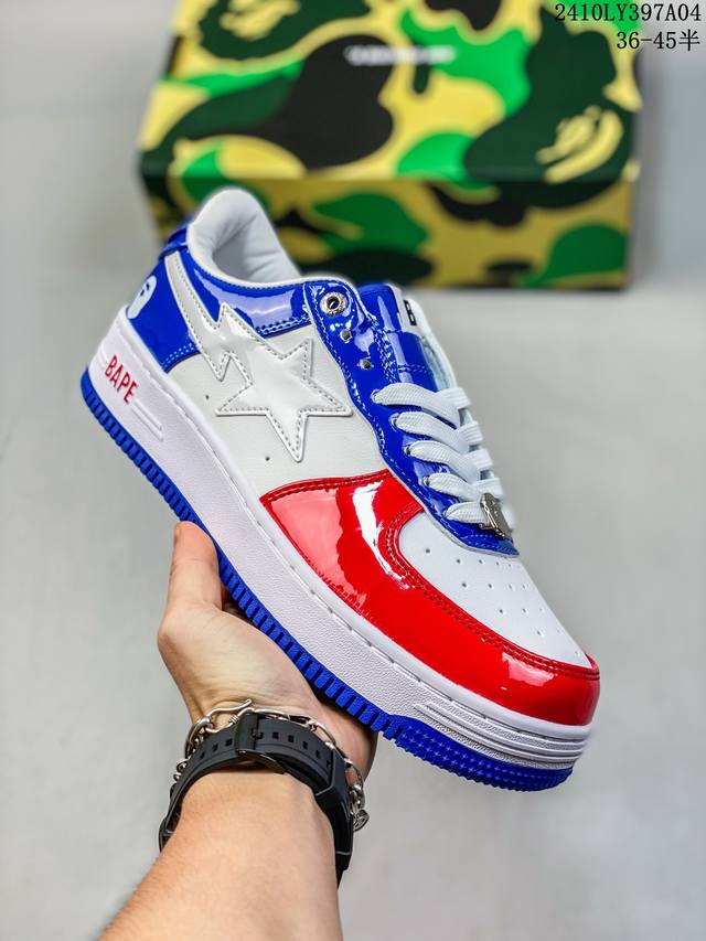 福利特价 Bape X Nk Air Force 1‘07 Low *A Bathing Ape * “ Nigo品牌 猿人头 空军一号低帮休闲板鞋！ 编码：