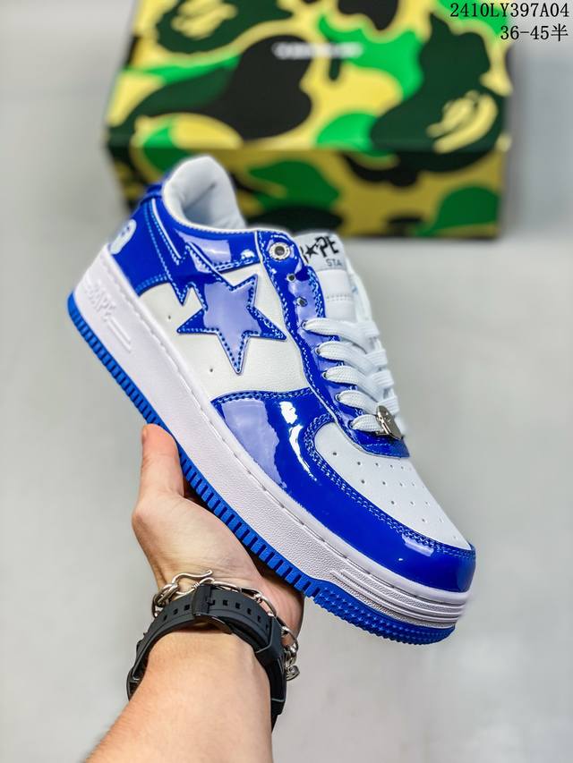 福利特价 Bape X Nk Air Force 1‘07 Low *A Bathing Ape * “ Nigo品牌 猿人头 空军一号低帮休闲板鞋！ 编码：