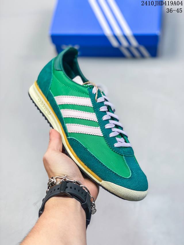 公司级阿迪达斯adidas Sl 72 Rs 三叶草复古休闲跑步鞋休闲运动鞋 货号:Le6526 尺码:36 36.5 37 38 38.5 39 40 40.