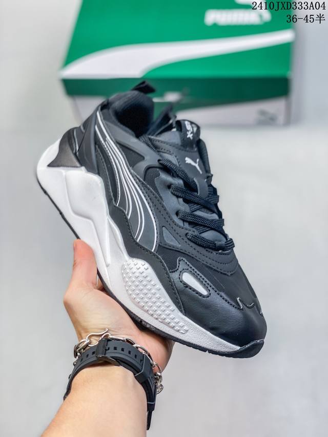 公司级puma彪马 Rs-X Efekt 舒适百搭 防滑耐磨 低帮 生活休闲鞋 货号:390048 01 尺码:36 37 37.5 38 38.5 39 40