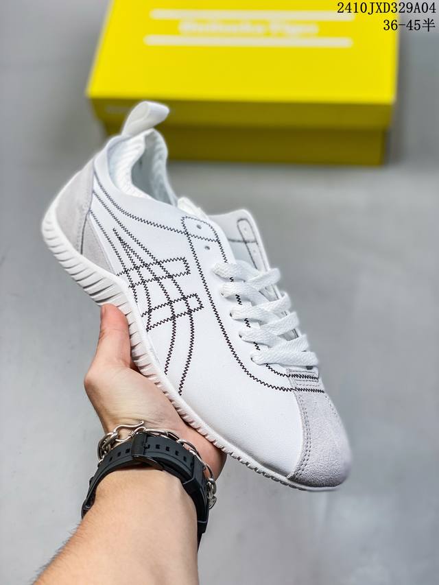 Asics 亚瑟士 新品 鬼冢虎 Onitsuka Tiger 鬼塚虎 Sclaw 绒面革织物 舒适 运动 防滑 低帮 生活休闲鞋 男女同款 黑色 1183B9